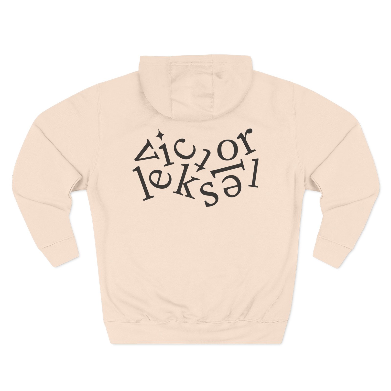 Victor Leksell Three-Panel Fleece Hoodie