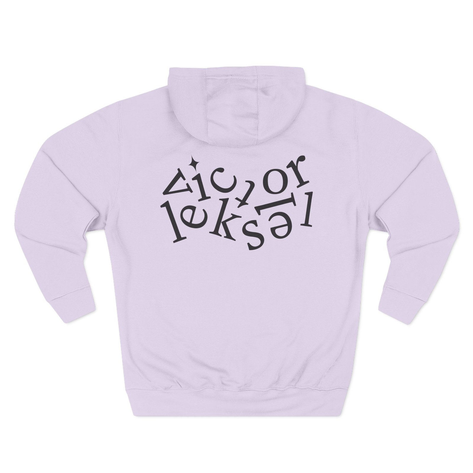 Victor Leksell Three-Panel Fleece Hoodie