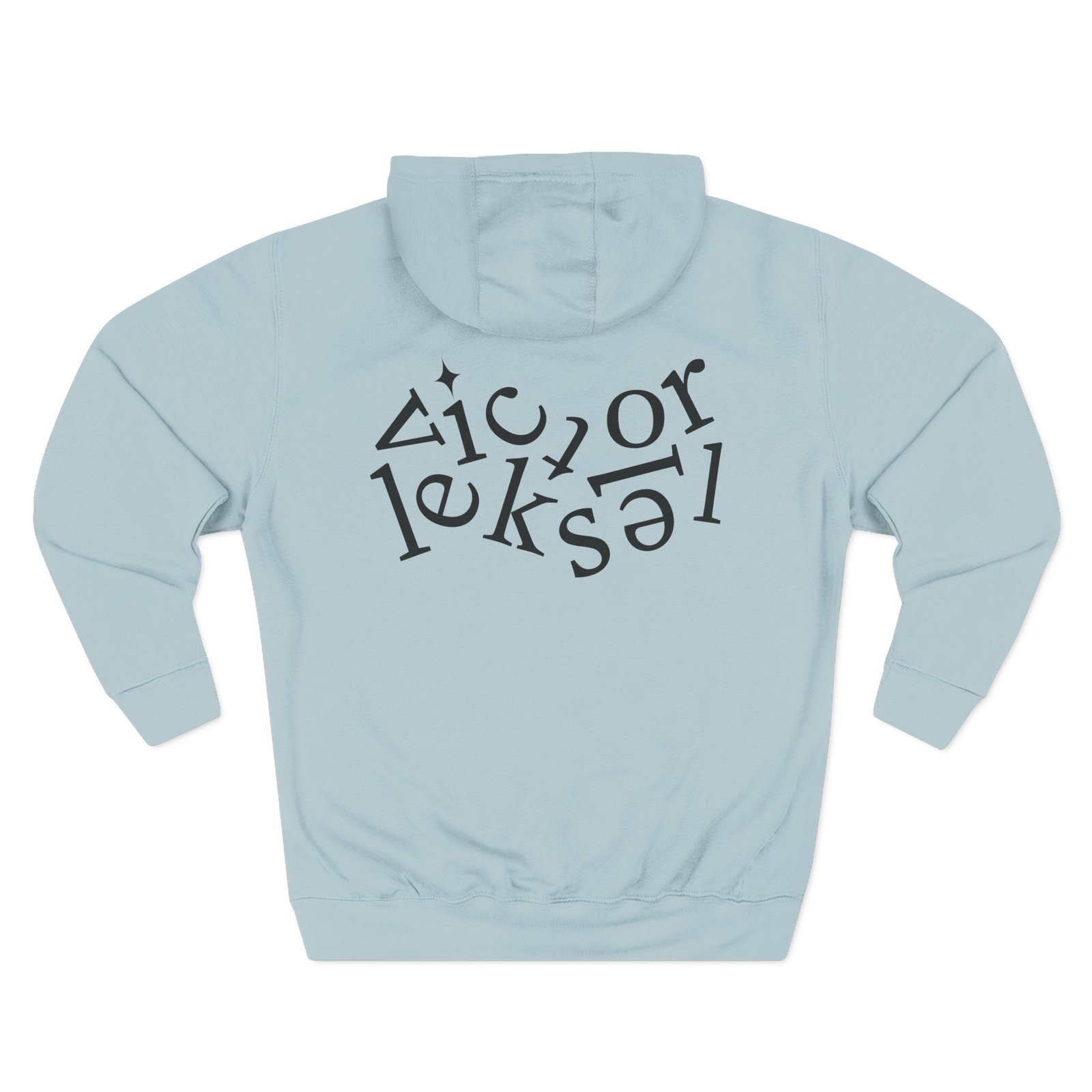 Victor Leksell Three-Panel Fleece Hoodie