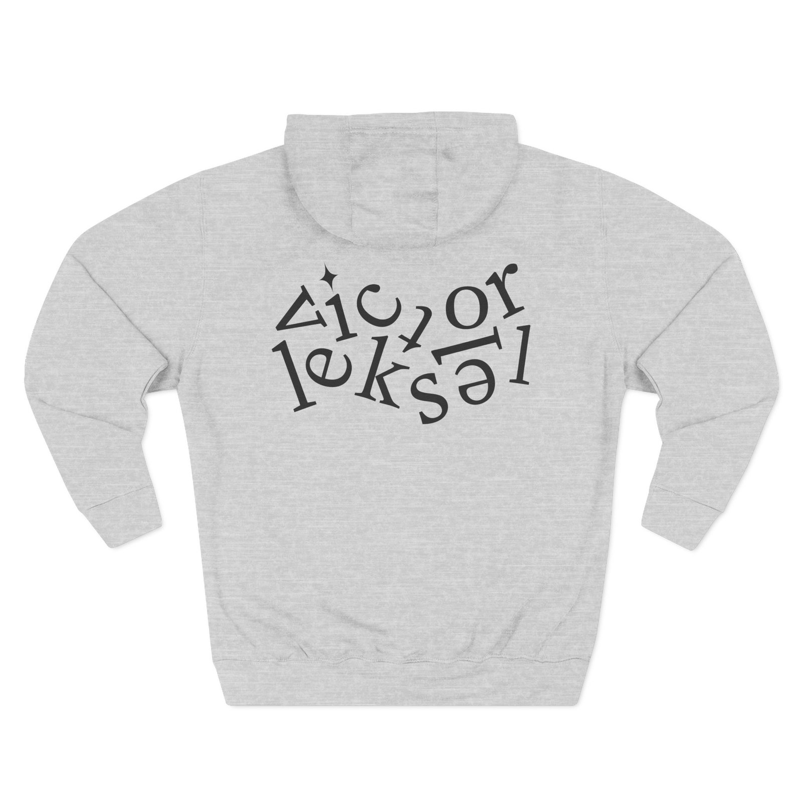 Victor Leksell Three-Panel Fleece Hoodie